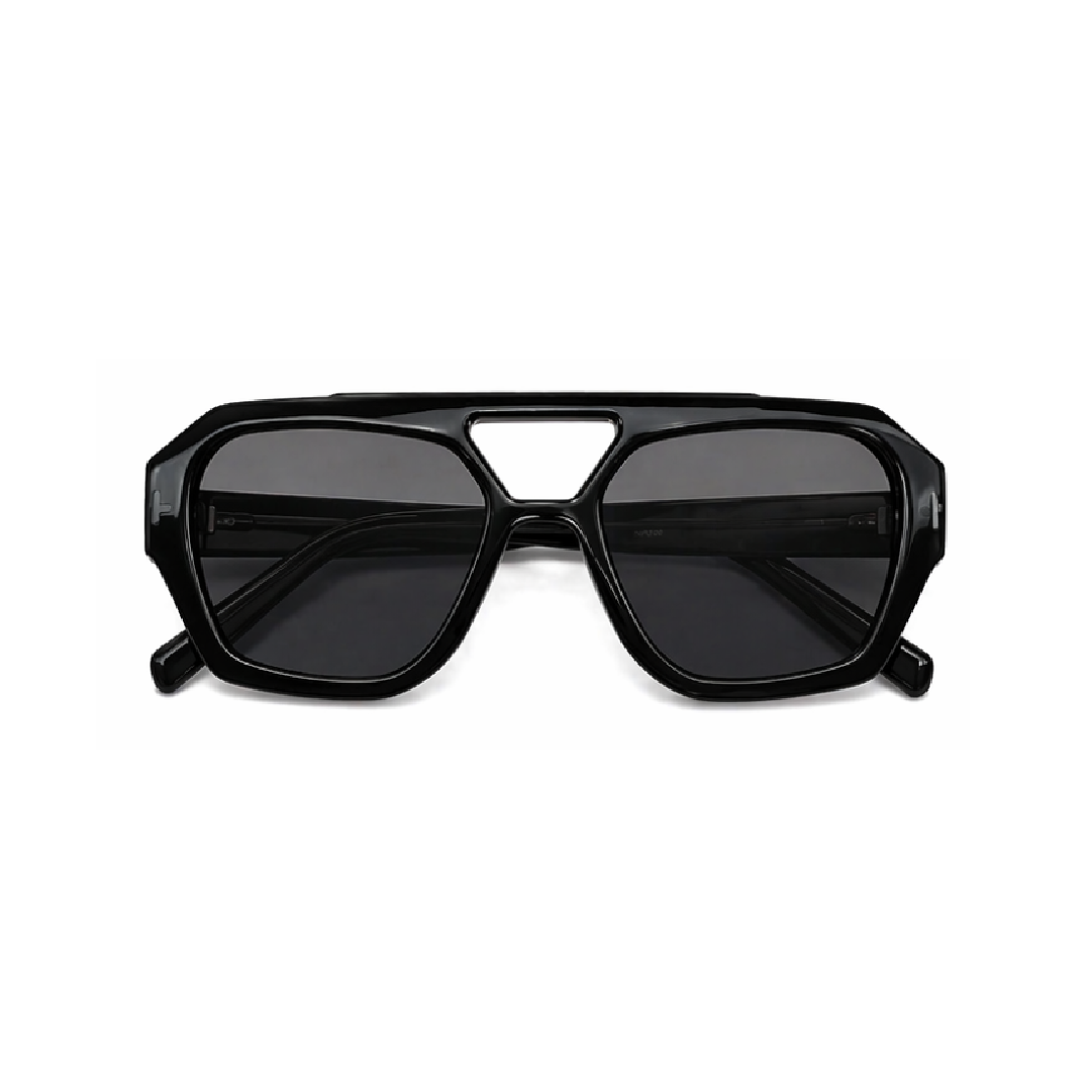 Dark Smoke Lens / Black Frame