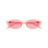Dusty pink transparent frame med soft feminine summer energy.