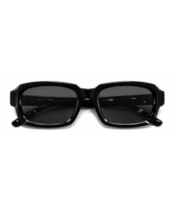 DAVOS solbriller i gloss black