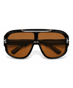 ISTANBUL oversized solbriller brun linse og tortoise stel
