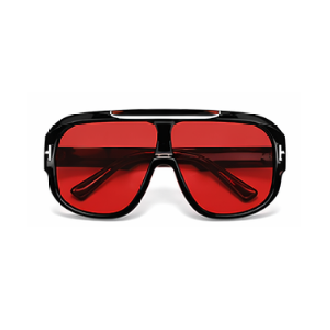 Red Lens / Black Frame