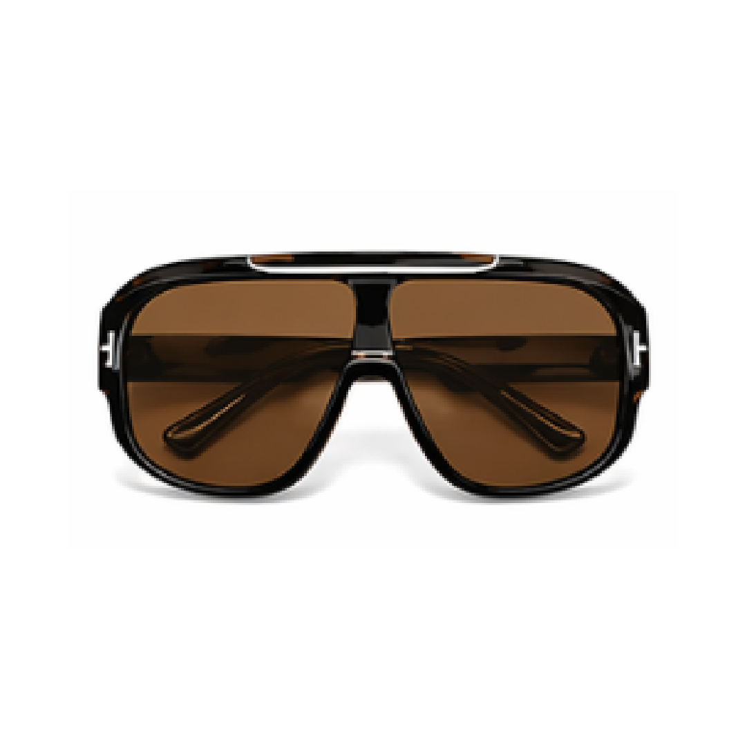 Brown Lens / Black Frame